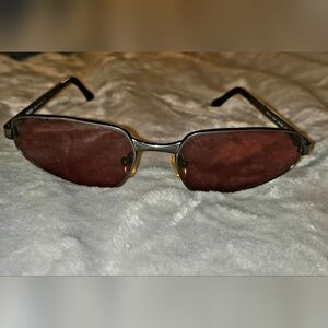 Moschino M3541-S Men's Black Frame Glasses with Brown Lenses